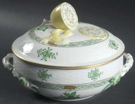 Chinese Bouquet Green (AV) Small Round Covered Vegetable