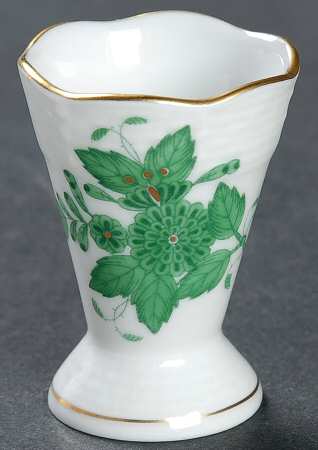 Chinese Bouquet Green (AV) Toothpick Holder