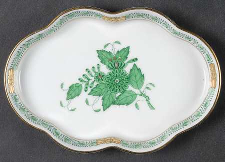 Chinese Bouquet Green (AV) Tray
