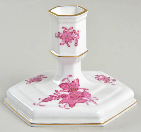 Chinese Bouquet Raspberry (AP) 3" Candlestick