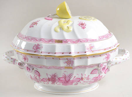 Chinese Bouquet Raspberry (AP) Tureen & Lid