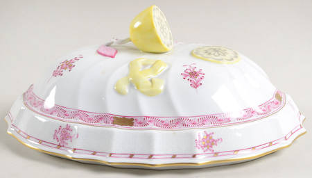 Chinese Bouquet Raspberry (AP) Lid for Tureen
