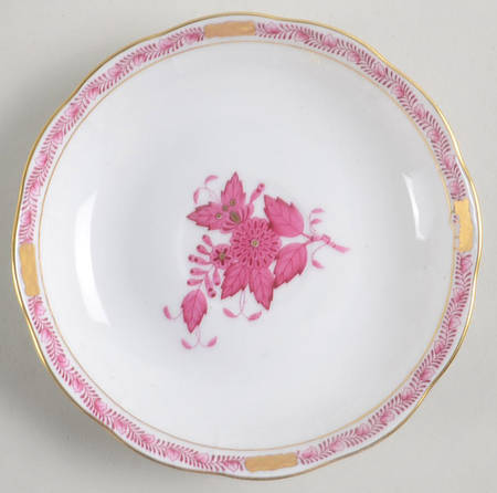 Chinese Bouquet Raspberry (AP) Saucer for Mocha Cup