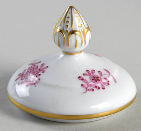 Chinese Bouquet Raspberry (AP) Lid for Footed Urn
