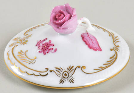 Chinese Bouquet Raspberry (AP) 3" Small Household Box Lid