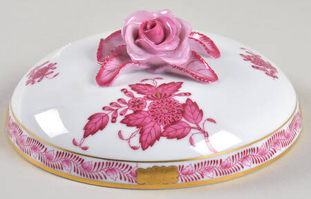 Chinese Bouquet Raspberry (AP) Lid for Bon Bon