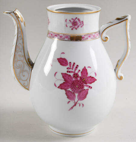 Chinese Bouquet Raspberry (AP) Coffee Pot No Lid