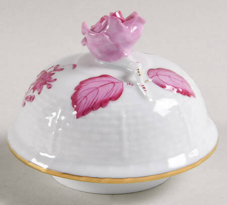 Chinese Bouquet Raspberry (AP) Lid for Coffee Pot