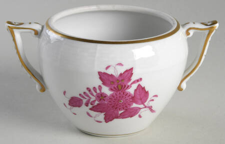 Chinese Bouquet Raspberry (AP) Sugar Bowl No Lid