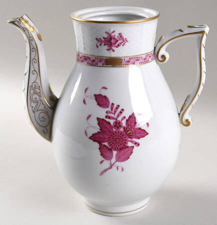 Chinese Bouquet Raspberry (AP) Coffee Pot No Lid