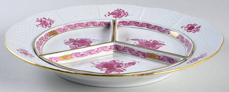 Chinese Bouquet Raspberry (AP) (4 Pc) Hors d'Oeuvres Set