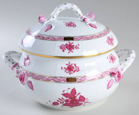 Chinese Bouquet Raspberry (AP) Round Covered Vegetable