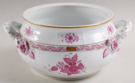 Chinese Bouquet Raspberry (AP) Round Vegetable No Lid