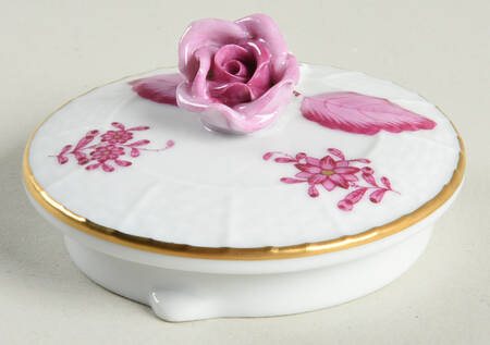 Chinese Bouquet Raspberry (AP) Lid for Teapot