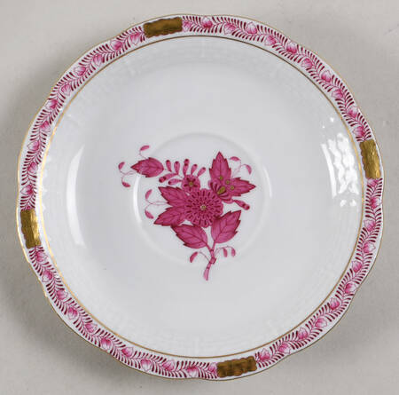 Chinese Bouquet Raspberry (AP) Saucer