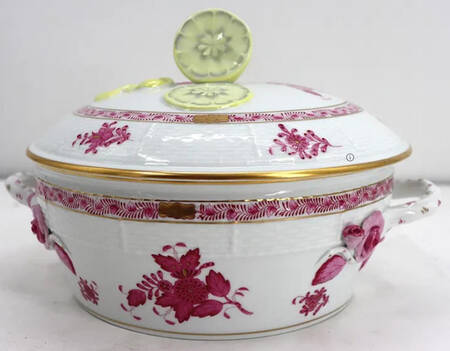 Chinese Bouquet Raspberry (AP) Round Covered Vegetable