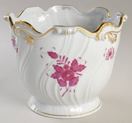 Chinese Bouquet Raspberry (AP) 6" Cachepot