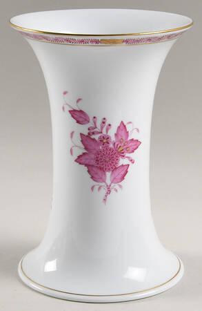 Chinese Bouquet Raspberry (AP) 7" Vase