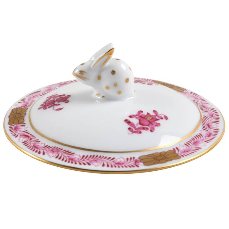 Chinese Bouquet Raspberry (AP) Lid for Mini Sugar Bowl