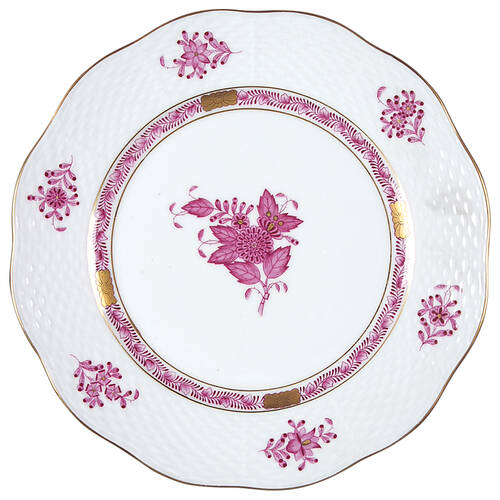Chinese Bouquet Raspberry (AP) Dessert/Pie Plate