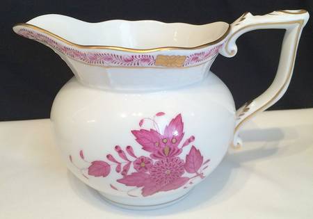Chinese Bouquet Raspberry (AP) Oversize Creamer