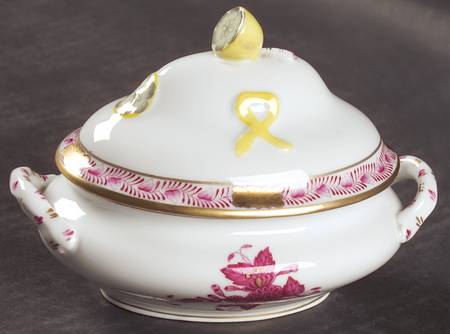 Chinese Bouquet Raspberry (AP) Mini Tureen & Lid