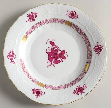 Chinese Bouquet Raspberry (AP) Dessert/Pie Plate