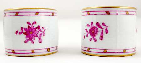 Chinese Bouquet Raspberry (AP) Napkin Ring