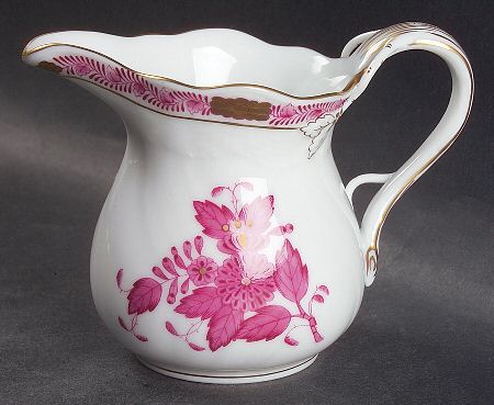 Chinese Bouquet Raspberry (AP) Creamer