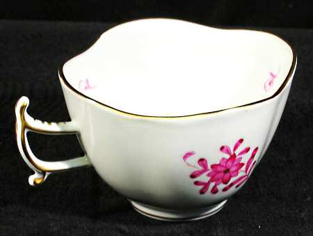 Chinese Bouquet Raspberry (AP) Footed Demitasse Cup