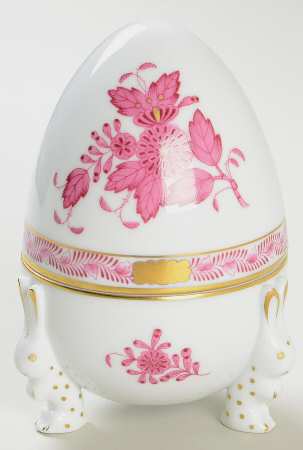 Chinese Bouquet Raspberry (AP) Large Egg Box & Lid