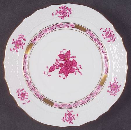 Chinese Bouquet Raspberry (AP) Bread & Butter Plate