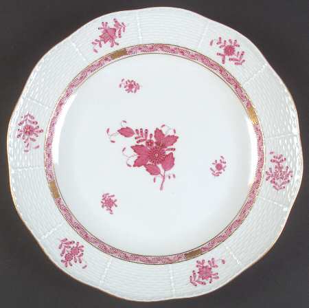 Chinese Bouquet Raspberry (AP) 11" Chop Plate (Round Platter)