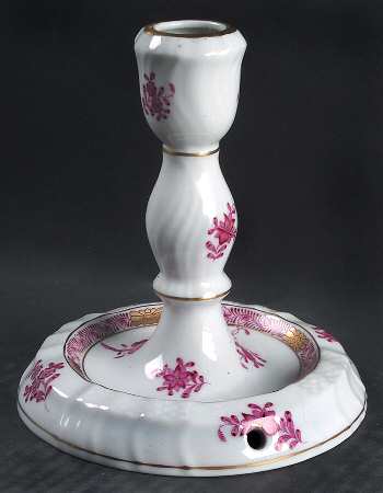 Chinese Bouquet Raspberry (AP) 5" Candlestick