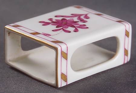 Chinese Bouquet Raspberry (AP) Match Box Holder
