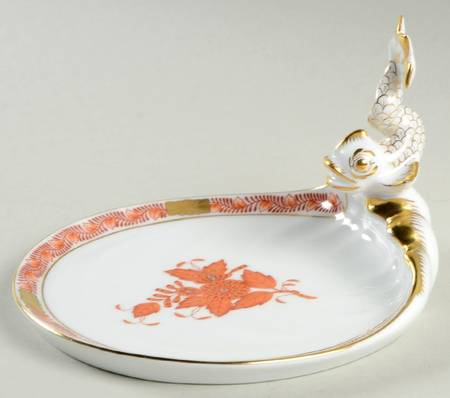 Chinese Bouquet Rust (AOG) Soap Dish