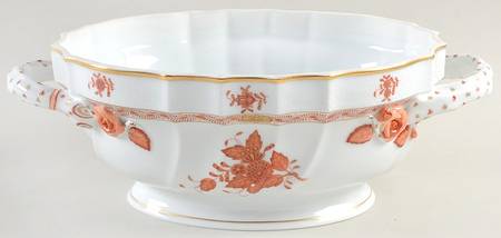 Chinese Bouquet Rust (AOG) Tureen No Lid