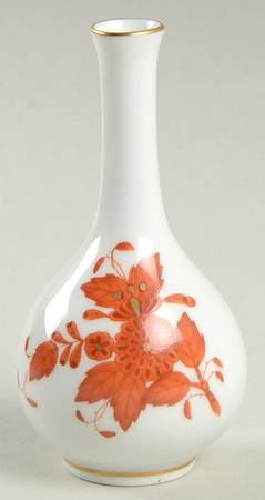 Chinese Bouquet Rust (AOG) 3" Bud Vase