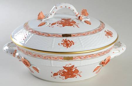 Chinese Bouquet Rust (AOG) Round Covered Vegetable
