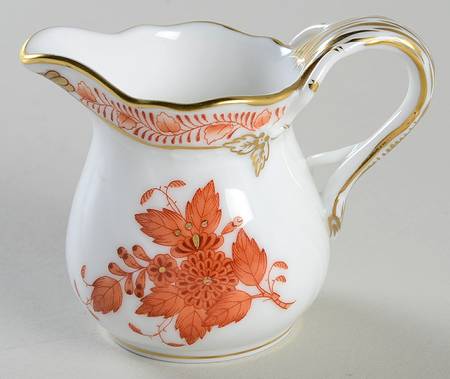 Chinese Bouquet Rust (AOG) Individual Creamer
