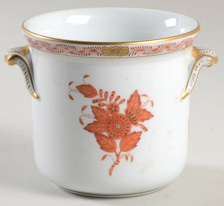 Chinese Bouquet Rust (AOG) Cachepot