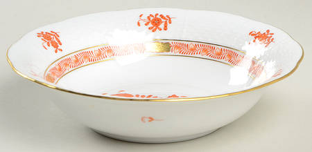 Chinese Bouquet Rust (AOG) Oatmeal Bowl