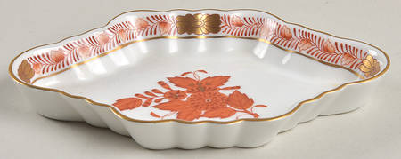 Chinese Bouquet Rust (AOG) 5" Ashtray