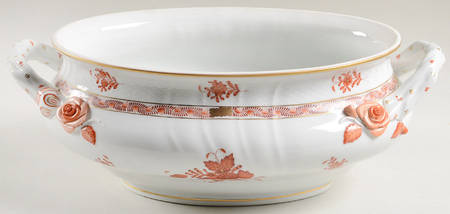 Chinese Bouquet Rust (AOG) Tureen No Lid