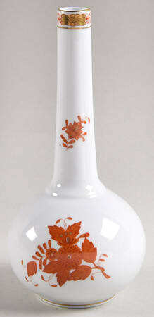 Chinese Bouquet Rust (AOG) 7" Bud Vase