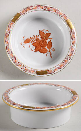 Chinese Bouquet Rust (AOG) Center Piece for 7 Pc Hors D'Ouevre Set