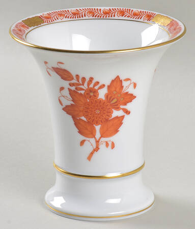 Chinese Bouquet Rust (AOG) 4" Vase