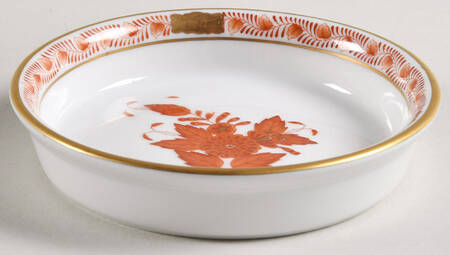 Chinese Bouquet Rust (AOG) Underplate for 2" Flower Pot