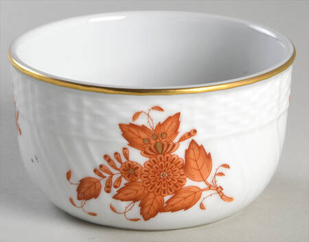 Chinese Bouquet Rust (AOG) Sugar Bowl No Lid