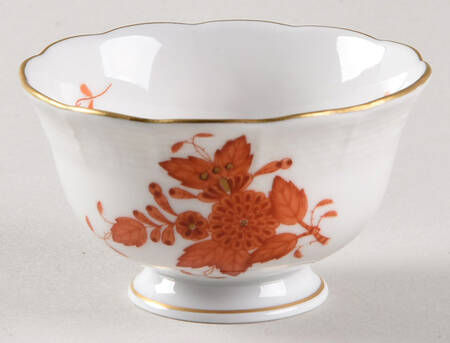 Chinese Bouquet Rust (AOG) Individual Open Sugar Bowl